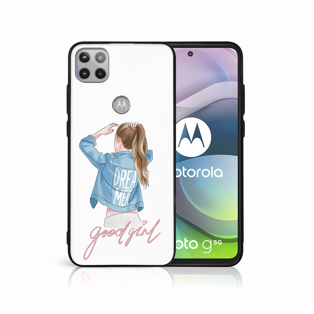 Levně MY ART Ochranný obal Motorola Moto G 5G GOOD GIRL (130)