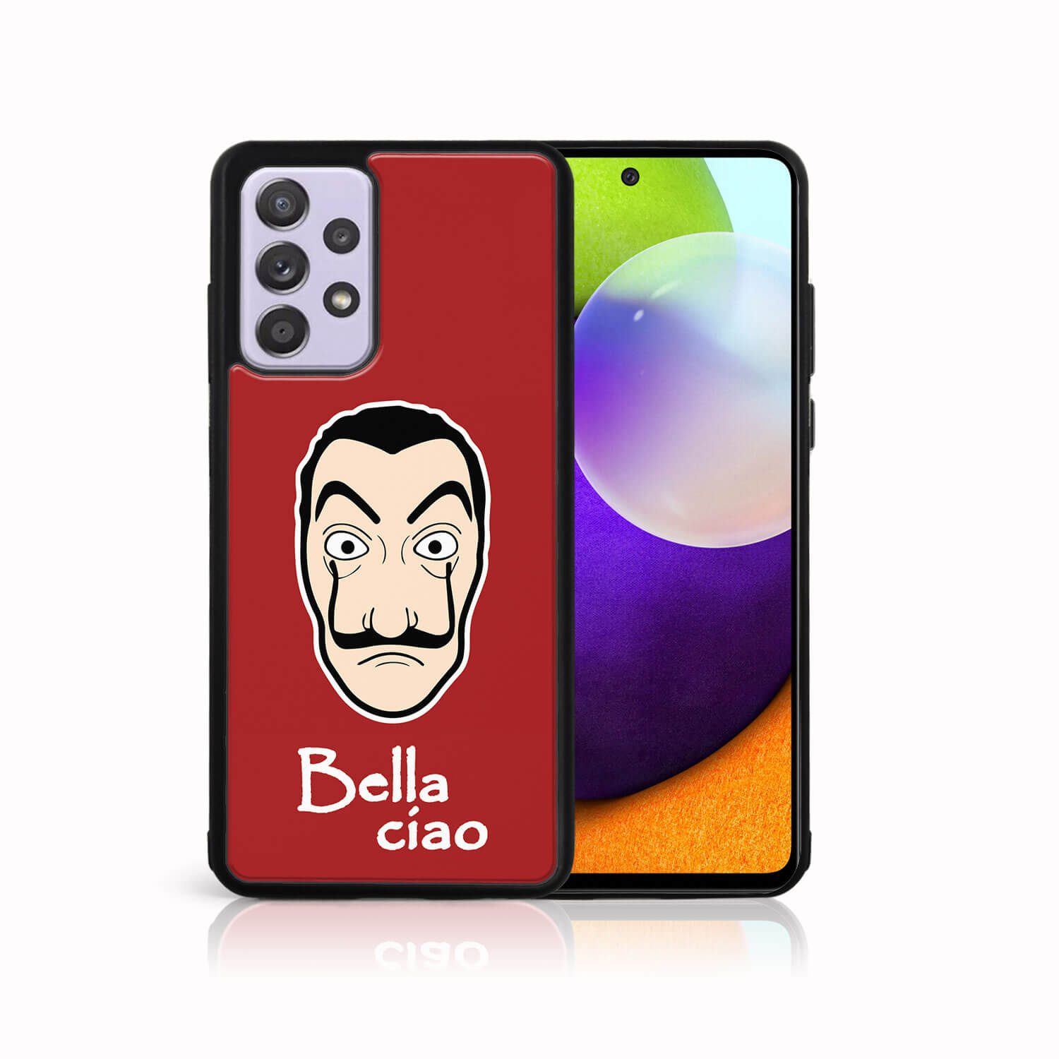 Levně MY ART Silikonový kryt Samsung Galaxy A32 5G /M32 5G LA CASA DE PAPEL (027)
