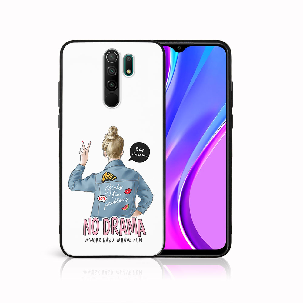Levně MY ART Silikonový obal Xiaomi Redmi 9 NO DRAMA (138)