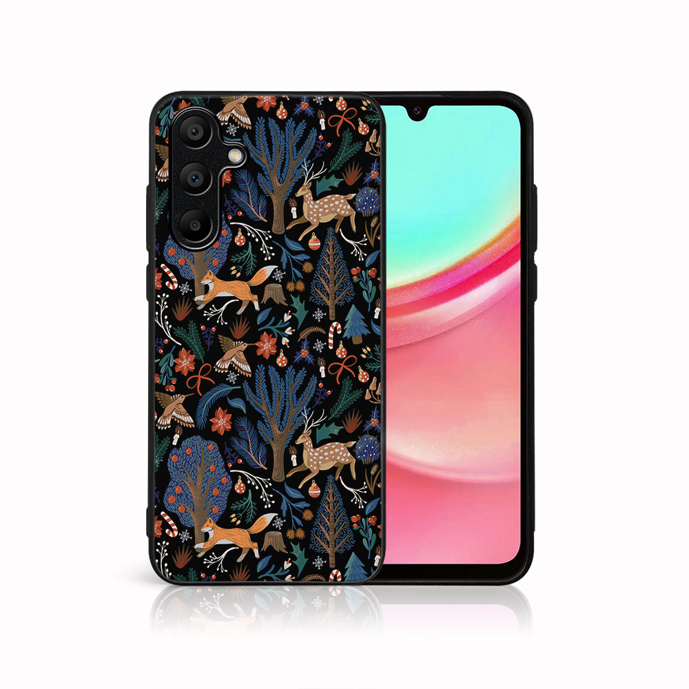 MY ART Kryt s vánočním designem Samsung Galaxy A35 5G WINTER (071)