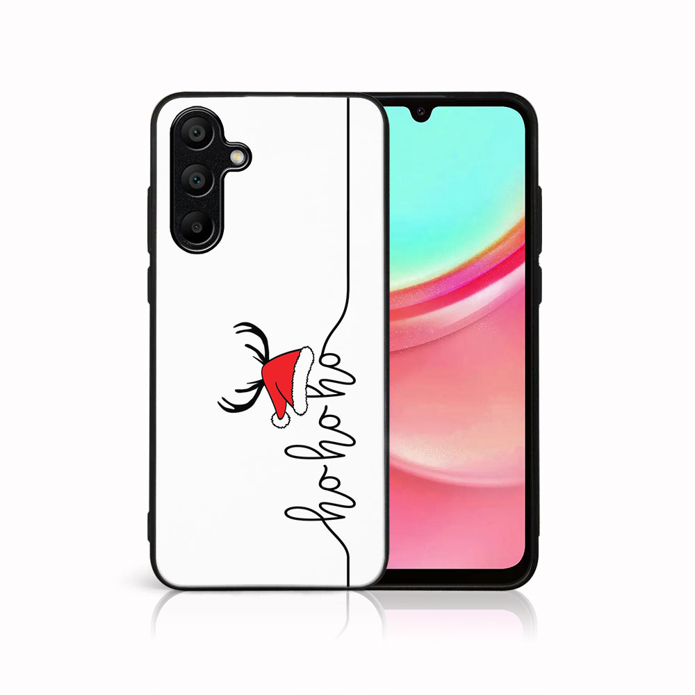 MY ART Kryt s vánočním designem Samsung Galaxy A35 5G HOHOHO (073)