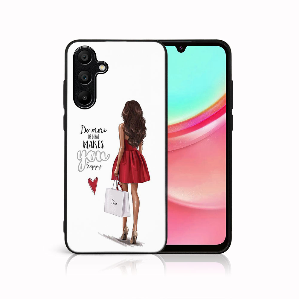 Levně MY ART Ochranný kryt pro Samsung Galaxy A35 5G RED DRESS (137)