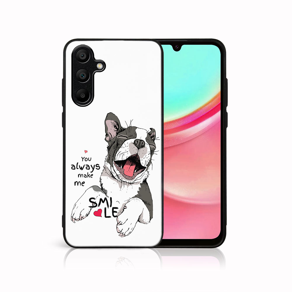 Levně MY ART Ochranný kryt pro Samsung Galaxy A35 5G SMILE (189)