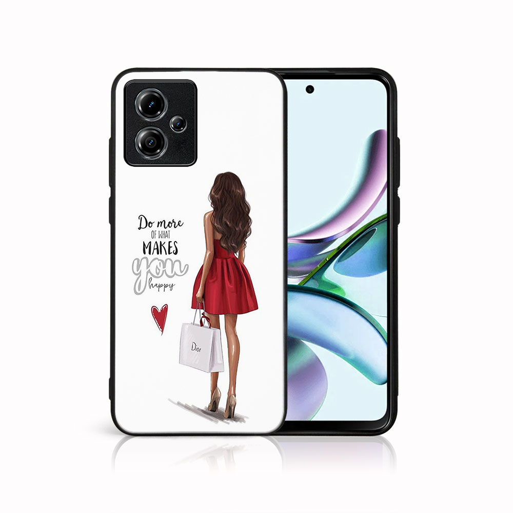 Levně MY ART Ochranný kryt pro Motorola Moto G54 5G / G54 5G Power Edition RED DRESS (137)