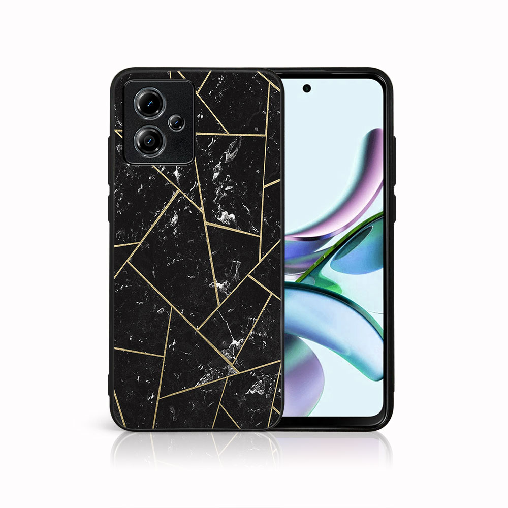Levně MY ART Ochranný kryt pro Motorola Moto G54 5G / G54 5G Power Edition POLYGONAL (150)