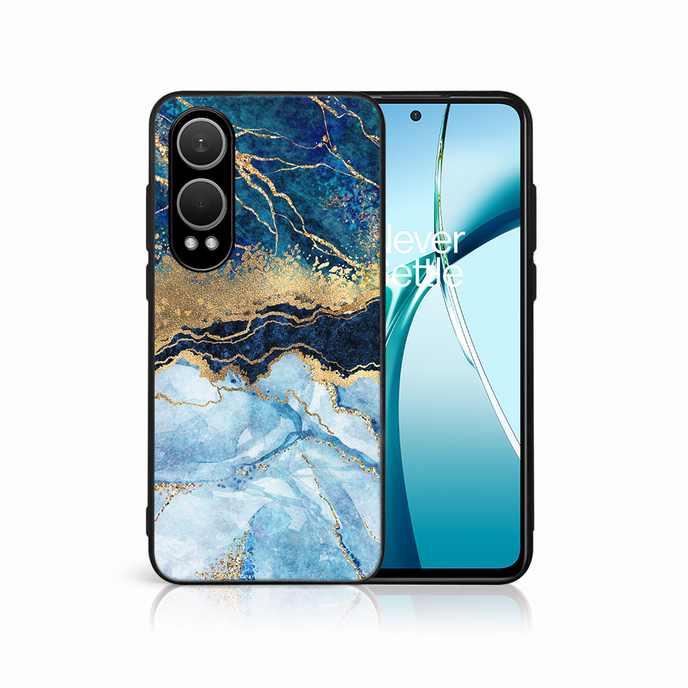 Levně MY ART Ochranný kryt pro OnePlus Nord CE 4 Lite 5G BLUE MARBLE (141)