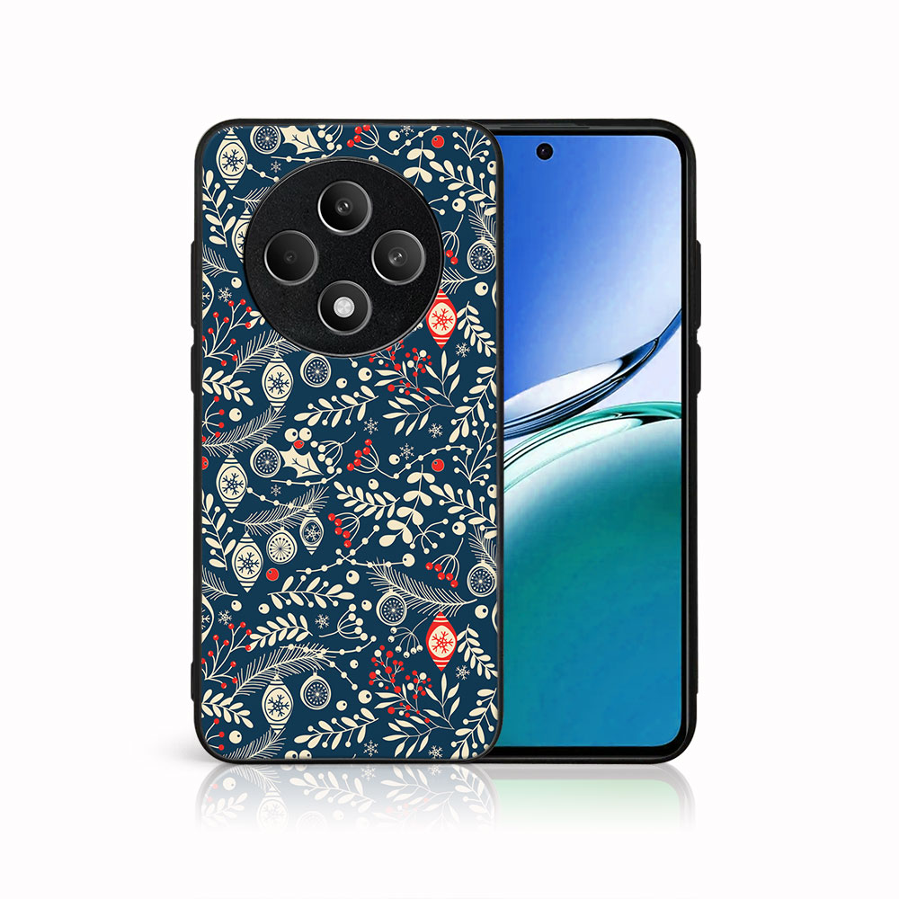 MY ART Kryt s vánočním designem Oppo Reno12 FS 5G MISTLETOE (070)