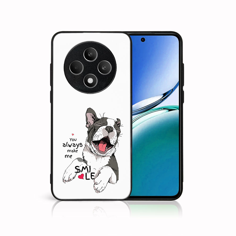 Levně MY ART Ochranný kryt pro Oppo Reno12 FS 5G SMILE (189)