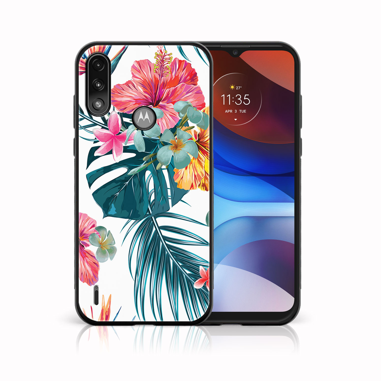 Levně MY ART Silikonový kryt Motorola Moto E7 Power / E7i Power JUNGLE (052)