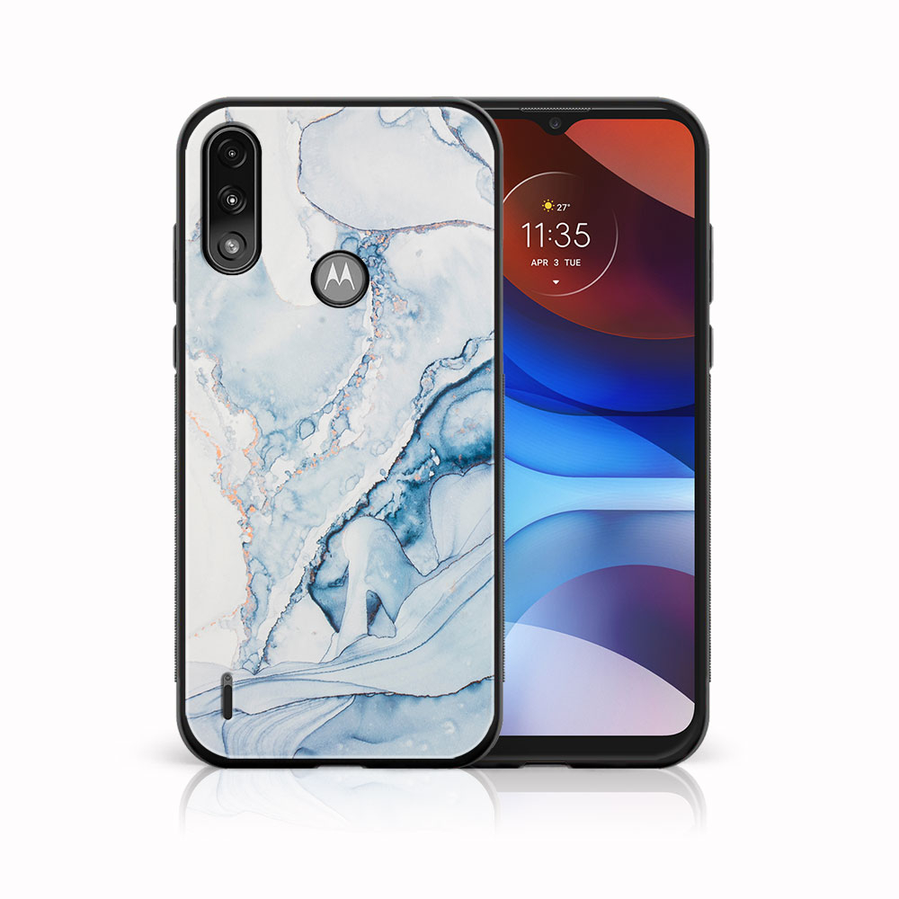 Levně MY ART Silikonový obal Motorola Moto Motorola Moto E7 Power / E7i Power LIGHT BLUE (149)