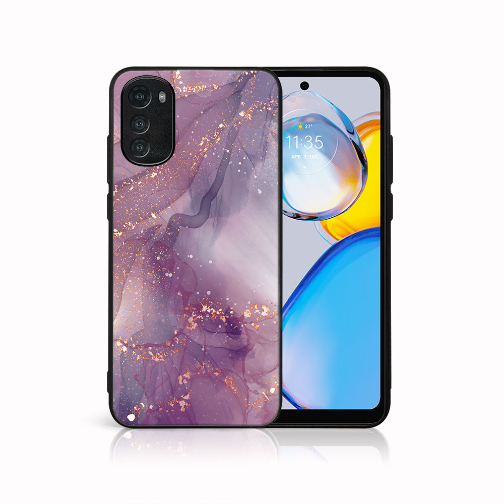 Levně MY ART Ochranný kryt pro Motorola Moto E32 / E32s PURPLE (148)