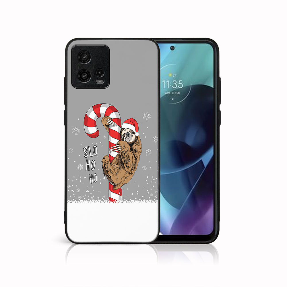MY ART Kryt s vánočním designem Motorola Moto G72 CANDY (076)
