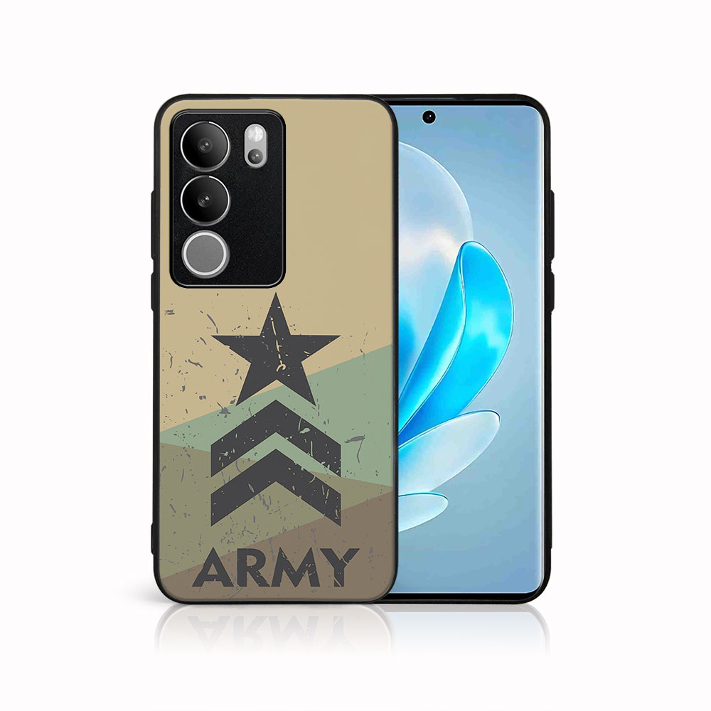 Levně MY ART Ochranný kryt pro Vivo V29 5G ARMY (236)