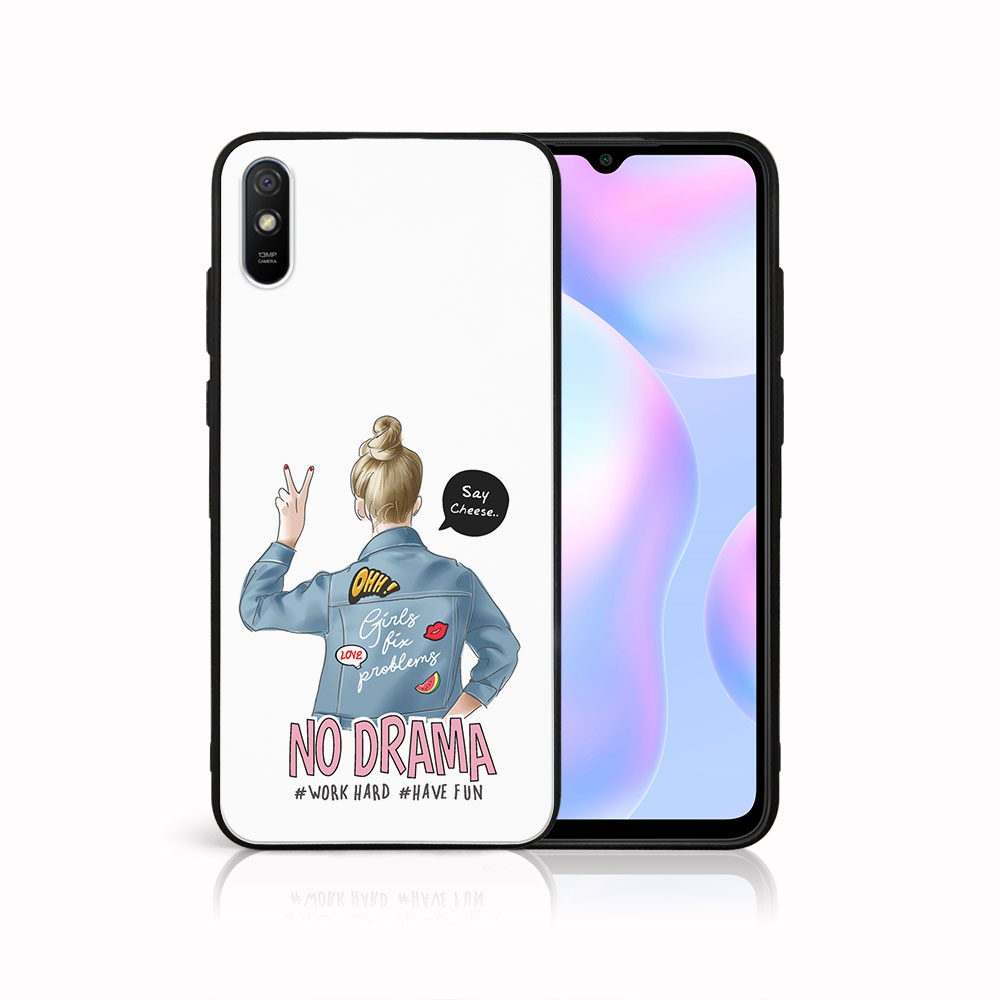 Levně MY ART Silikonový obal Xiaomi Redmi 9A / 9AT NO DRAMA (138)