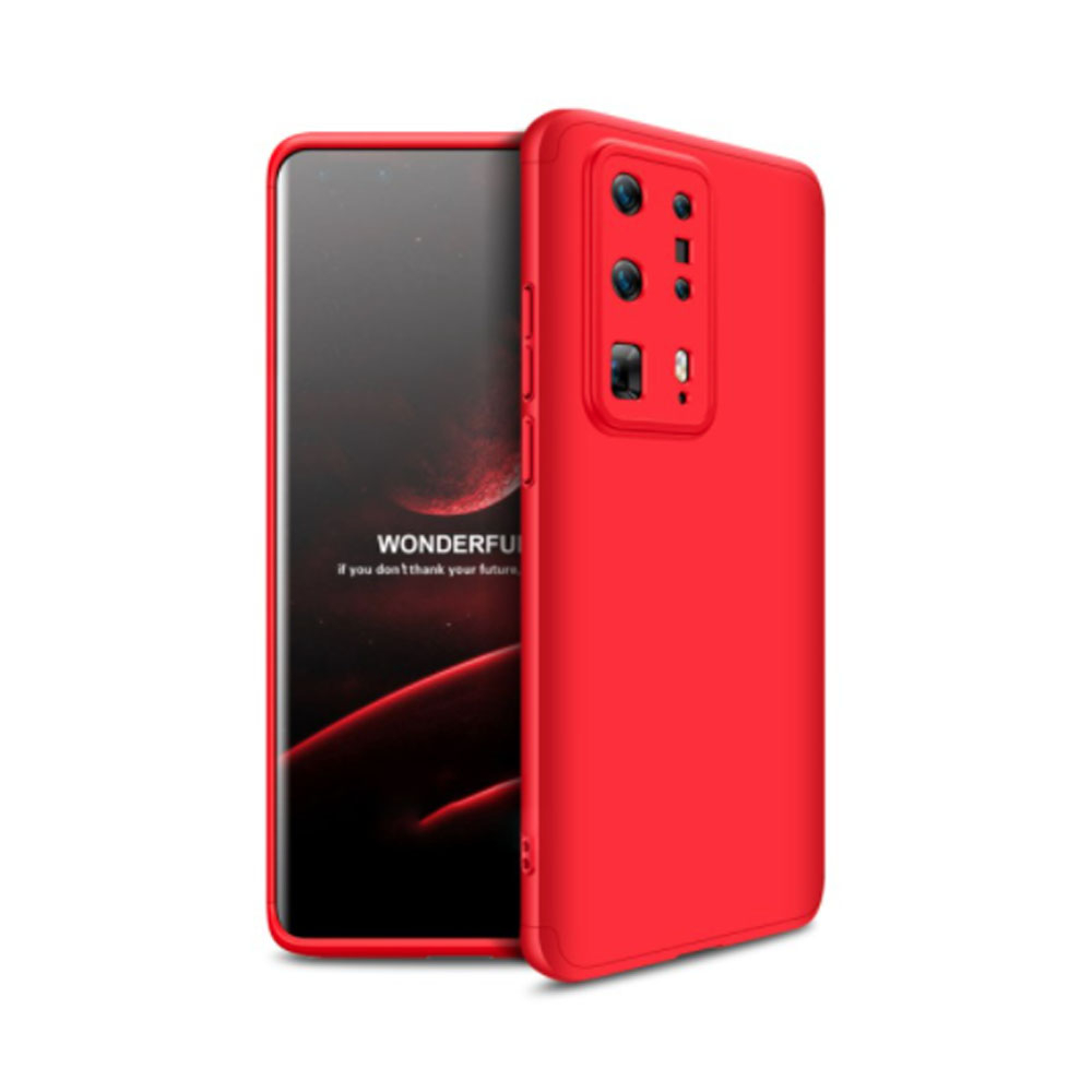 Levně 360° Ochranný kryt Huawei P40 Pro červený