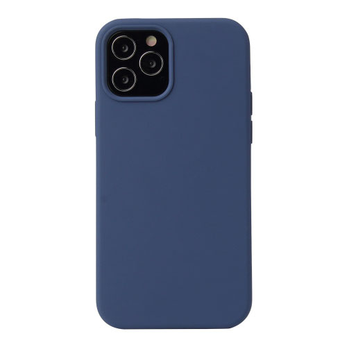 Levně RUBBER Gumový kryt Apple iPhone 12 / 12 Pro DIAMOND BLUE