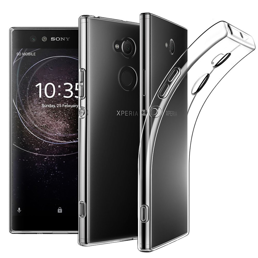 FORCELL Silikónový kryt Sony Xperia XA2 Ultra priehľadný