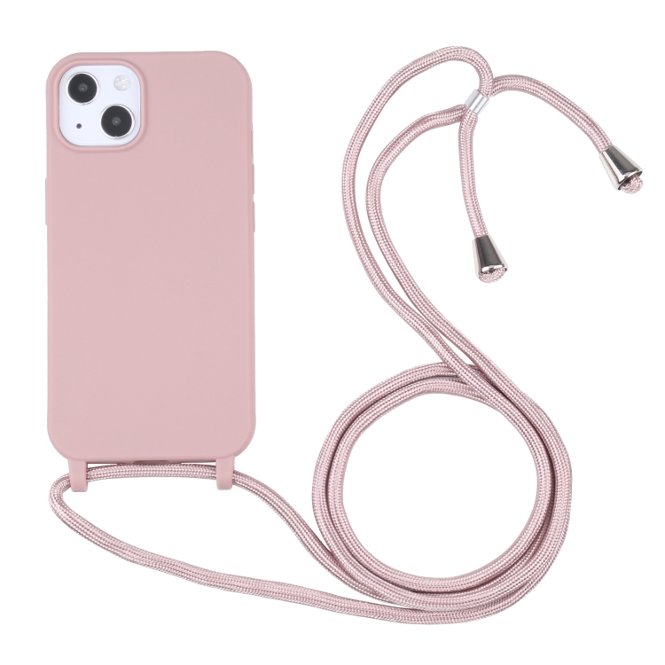 PROTEMIO 49195
ROPE Kryt se šňůrkou Apple iPhone 14 Plus starorůžový