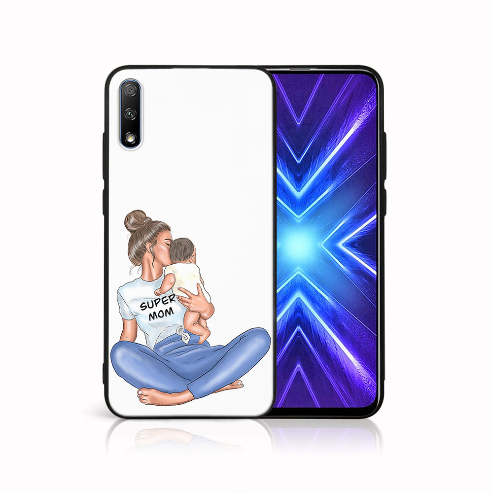 Levně MY ART Ochranný kryt Honor 9X SUPERMOM (112)