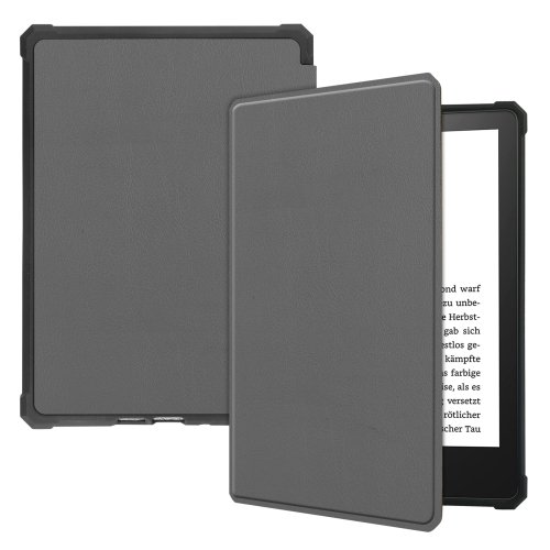 Protemio Bílá Leather Zaklápěcí Obal Amazon Kindle Paperwhite 5 Šedý