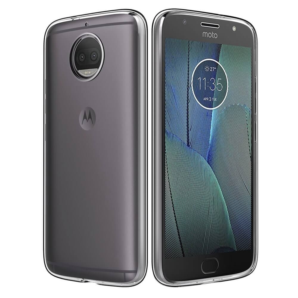 FORCELL Silikonový obal Lenovo Moto G5S Plus průhledný