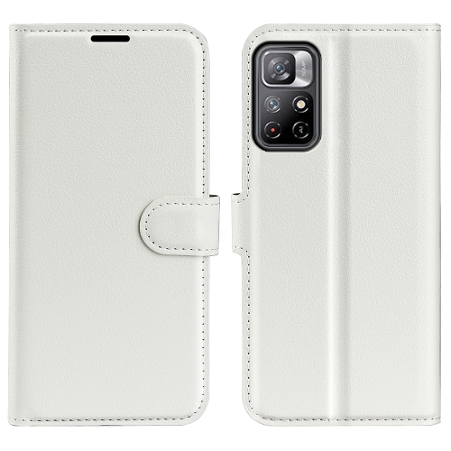 LITCHI Ochranný kryt pro Xiaomi Poco M4 Pro 5G / Redmi Note 11S 5G bílý