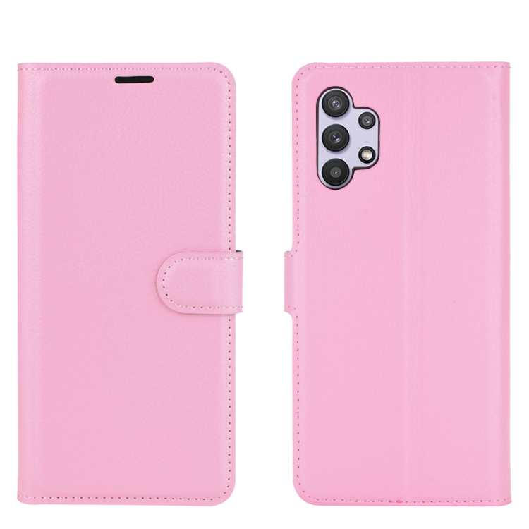 VSECHNONAMOBIL 30504
LITCHI Ochranný kryt Samsung Galaxy A32 5G / M32 5G / M32 5G růžový
