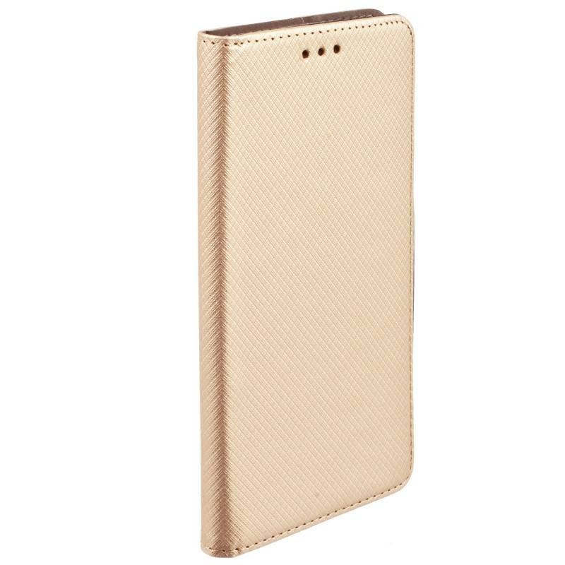 Levně MAGNET Peňaženkový obal Nokia 8 zlatý