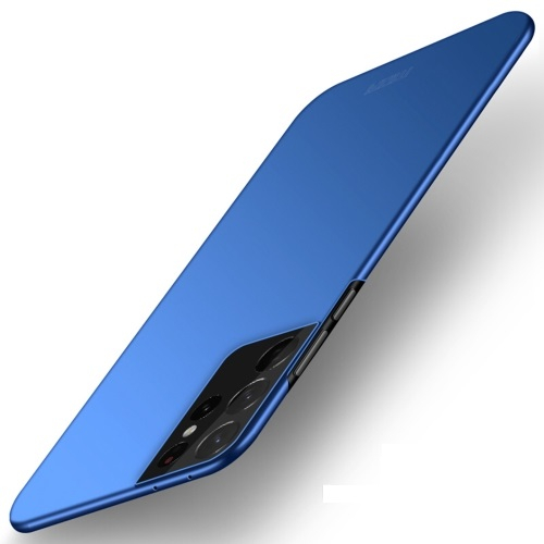 Levně MOFI Ultratenký obal Samsung Galaxy S21 Ultra 5G modrý
