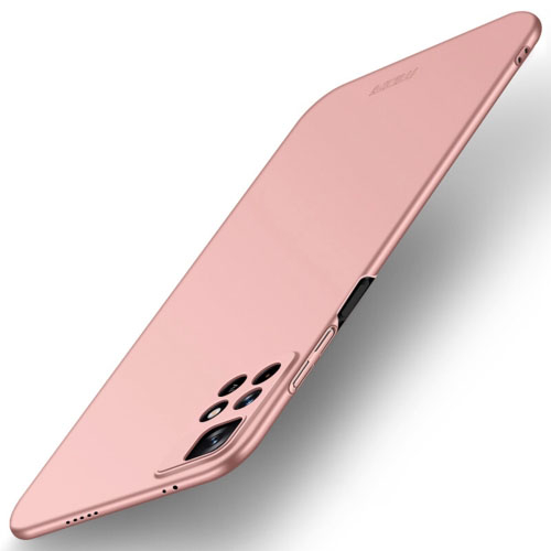 MOFI Ultra tenký obal Xiaomi Poco M4 Pro 5G / Redmi Note 11S 5G růžový