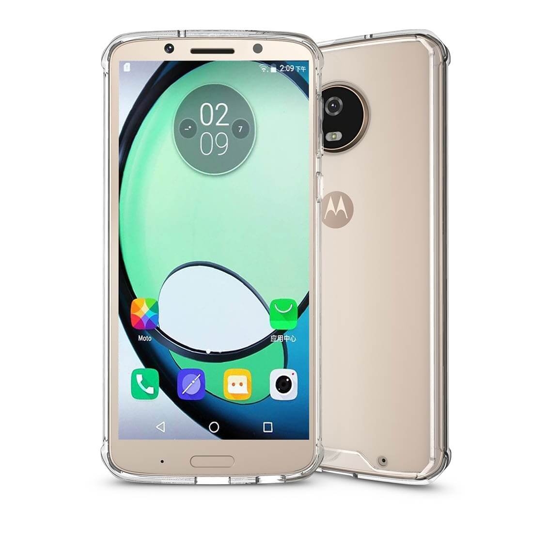 FORCELL Odolný kryt Motorola Moto G6 Plus průhledný