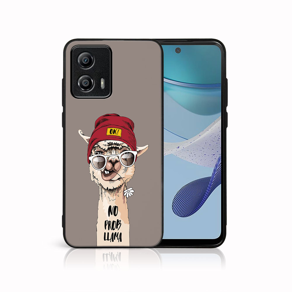Levně MY ART Ochranný kryt pro Motorola Moto G53 5G PROBLLAMA (187)