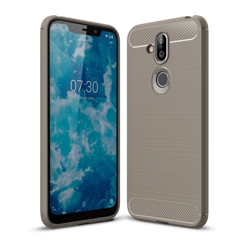 VSECHNONAMOBIL 12735
FLEXI TPU obal Nokia 7.1 Plus / X7 šedý