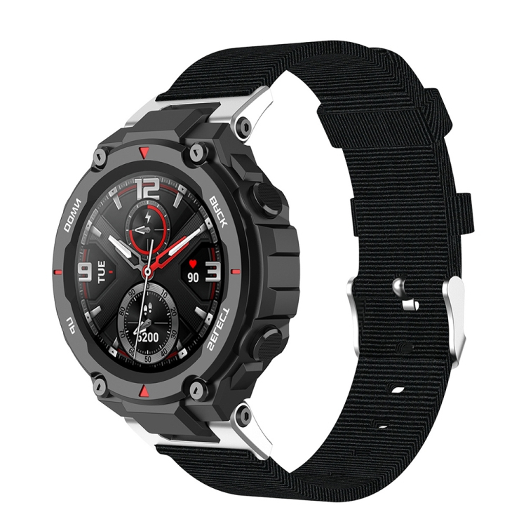 NYLON Řemínek Amazfit T-Rex / T-Rex Pro černý