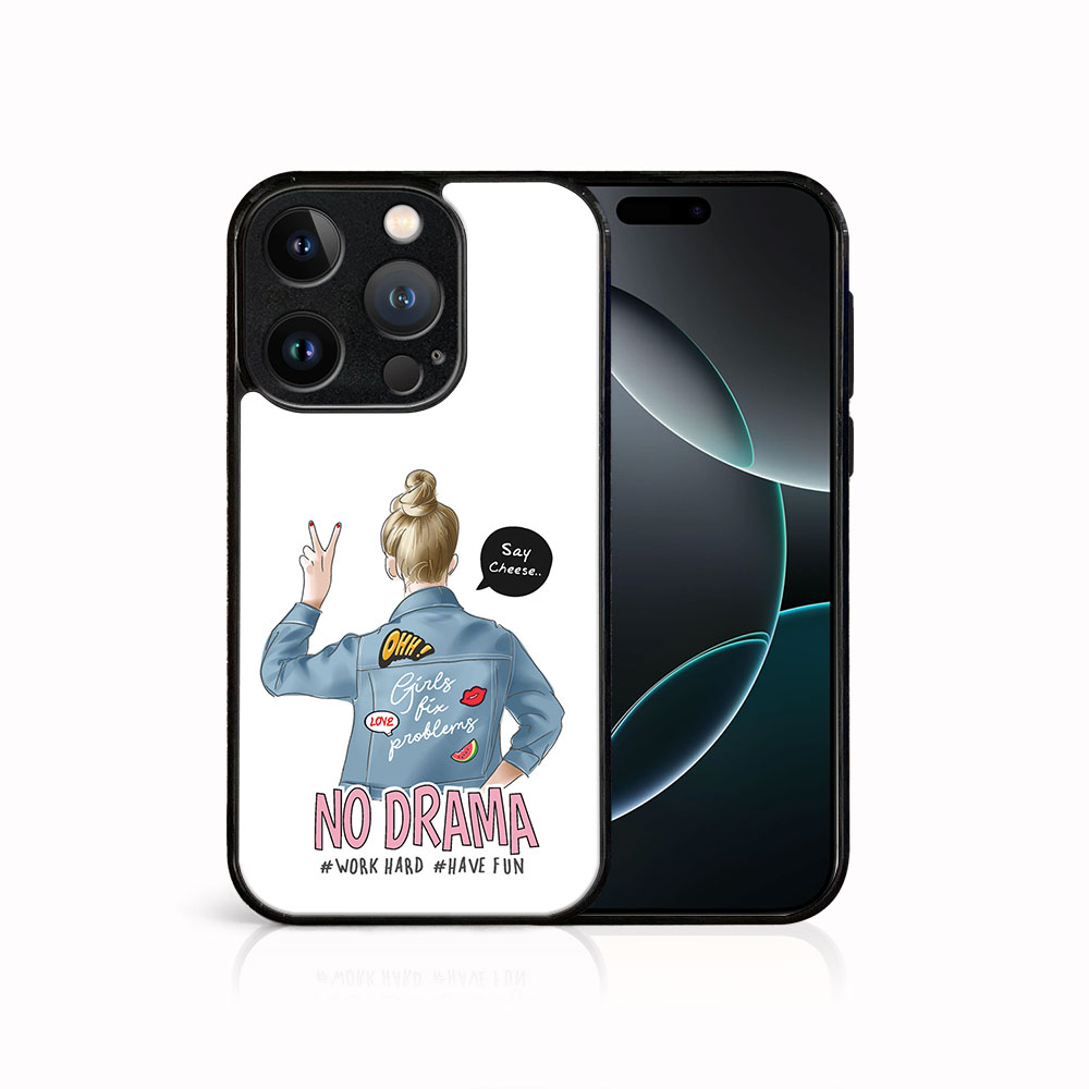 Levně MY ART Ochranný kryt pro Apple iPhone 16 Pro NO DRAMA (138)
