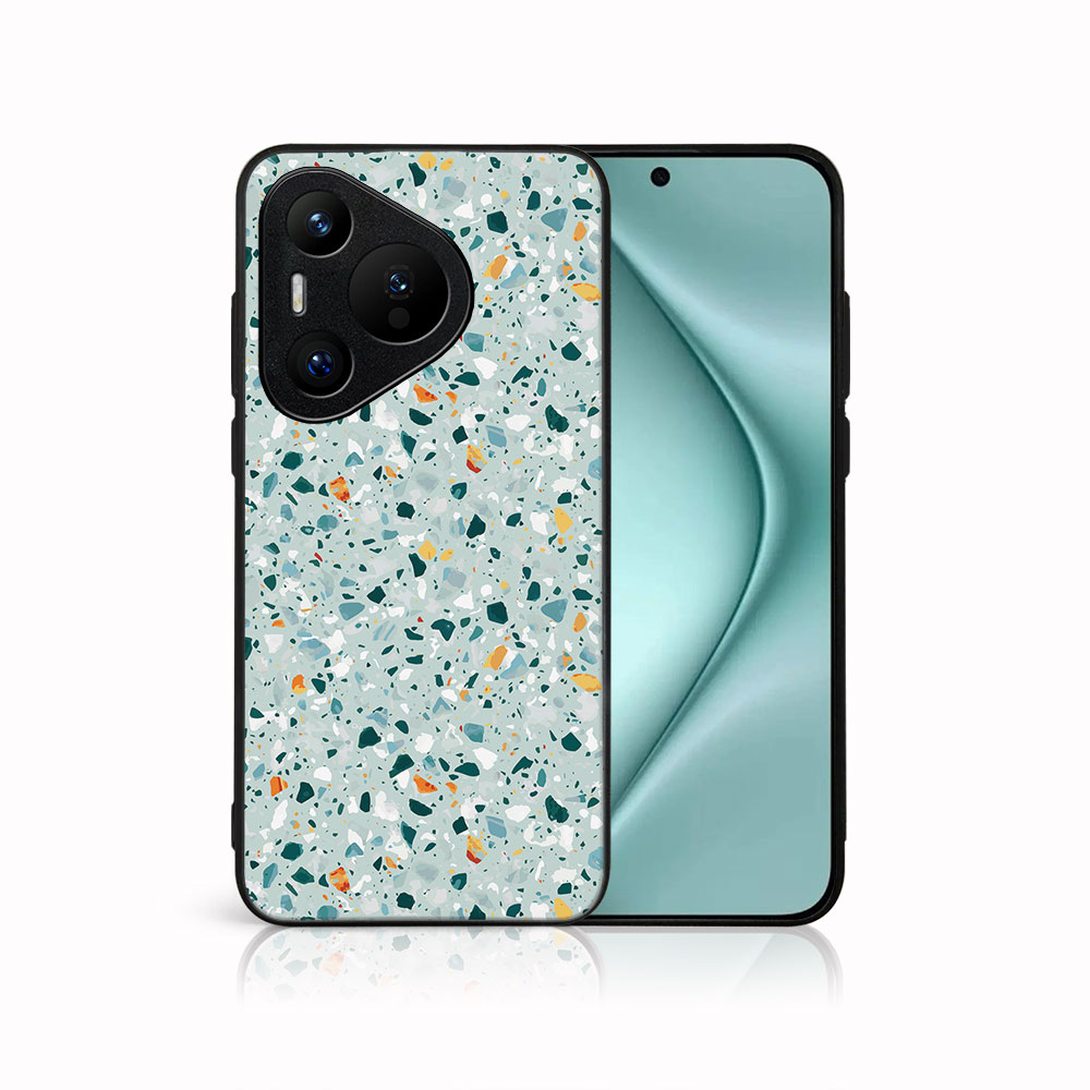 Levně MY ART Ochranný kryt pro Huawei Pura 70 BLUE TERRAZZO (164)