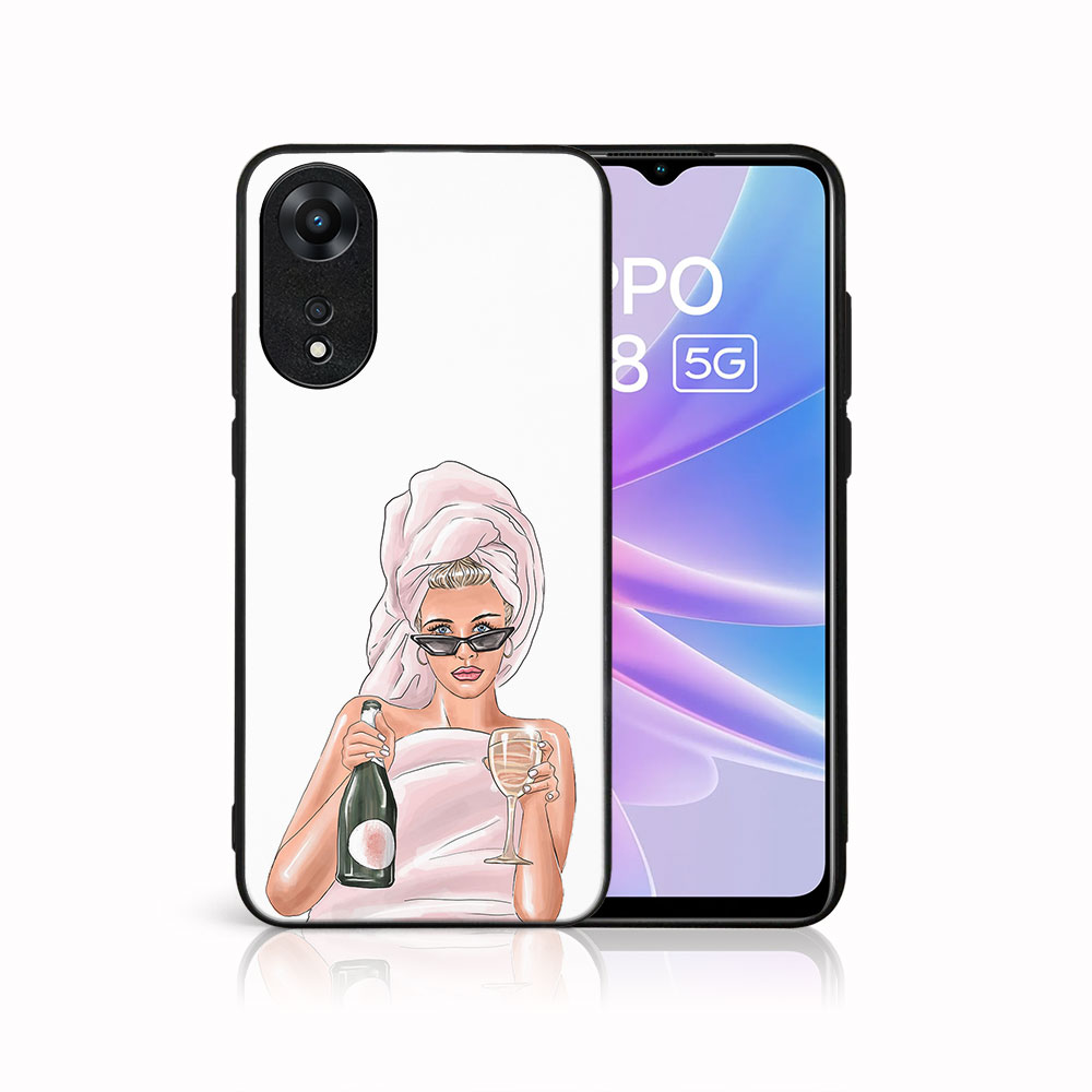 Levně MY ART Ochranný kryt pro Oppo A78 5G CHAMPAGNE (134)