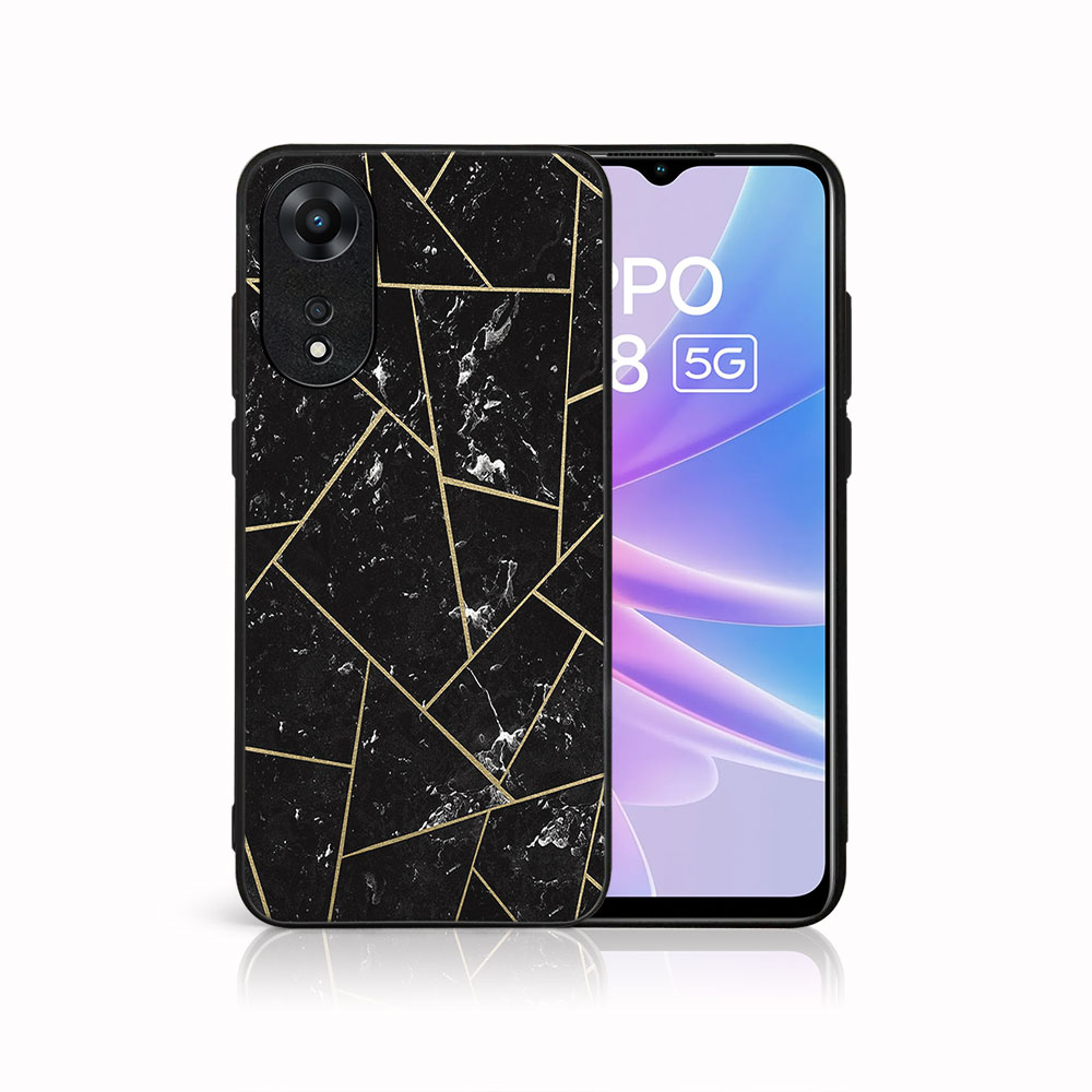 Levně MY ART Ochranný kryt pro Oppo A78 5G POLYGONAL (150)
