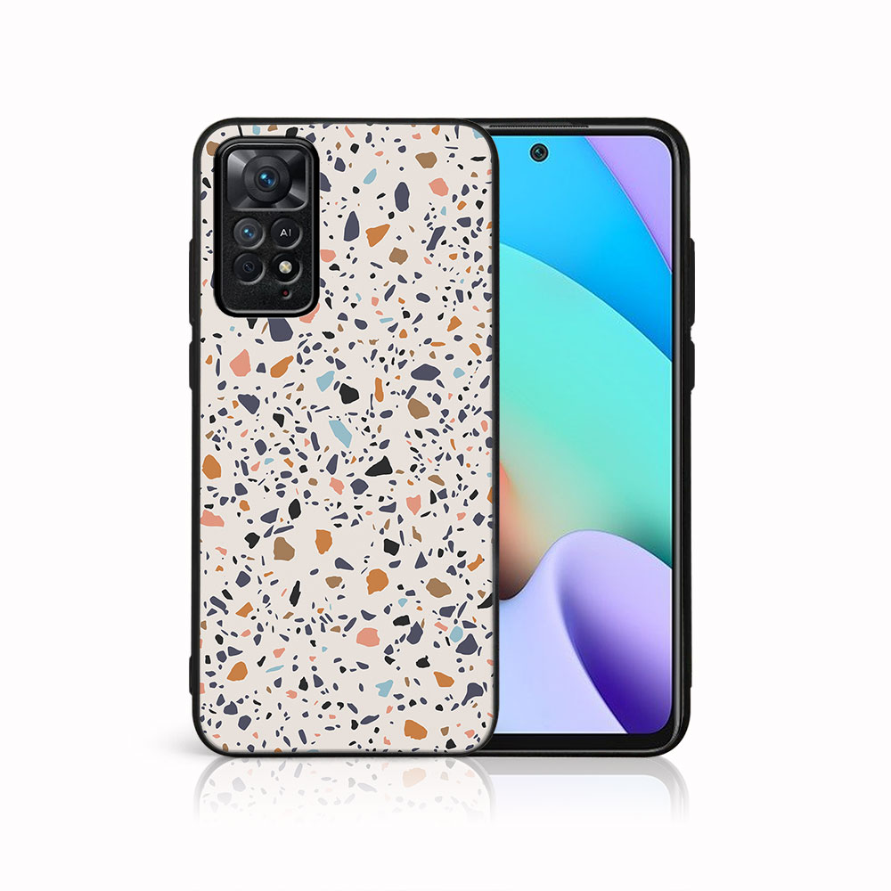 Levně MY ART Ochranný kryt pro Xiaomi Redmi Note 11 Pro 5G / Redmi Note 11 Pro BEIGE TERRAZZO (162)