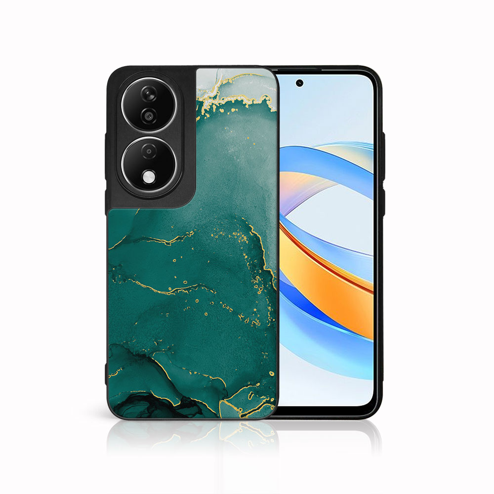 Levně MY ART Ochranný kryt pro Honor X7b GREEN MARBLE (145)