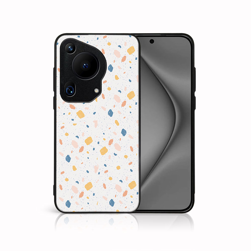 Levně MY ART Ochranný kryt pro Huawei Pura 70 Ultra ORANGE TERRAZZO (165)