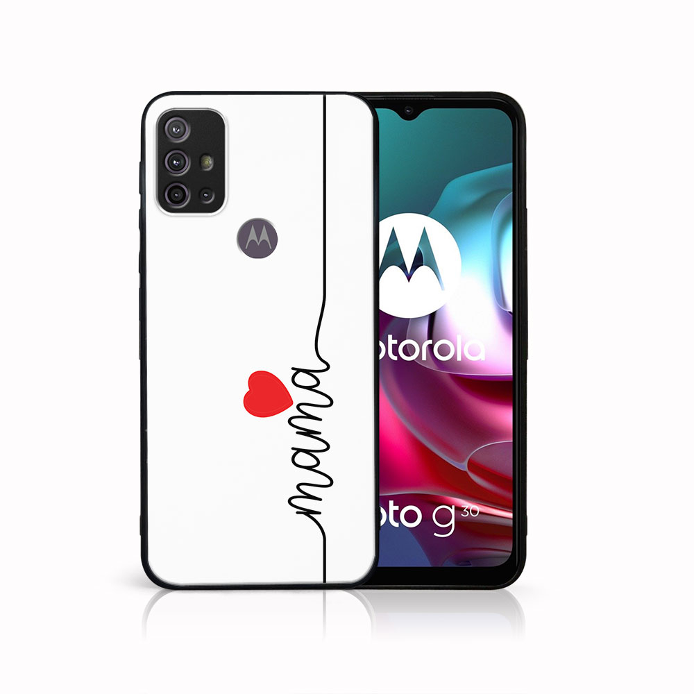 Levně MY ART Silikonový obal Motorola Moto G10/G20/G30 MAMA (002)