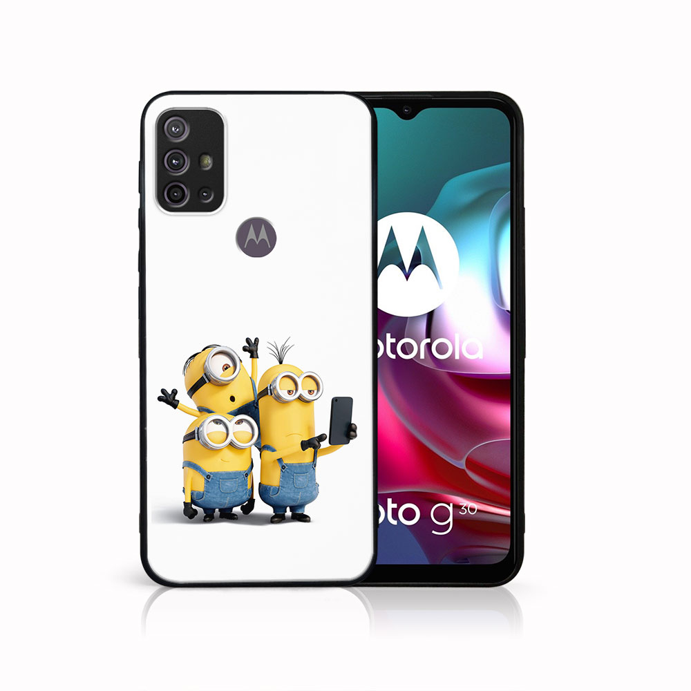 Levně MY ART Silikonový obal Motorola Moto G10/G20/G30 MINI ONS SELFIE (022)