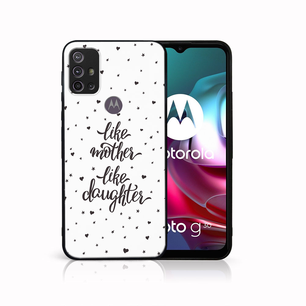 Levně MY ART Silikonový obal Motorola Moto G10/G20/G30 LIKE MOTHER (113)