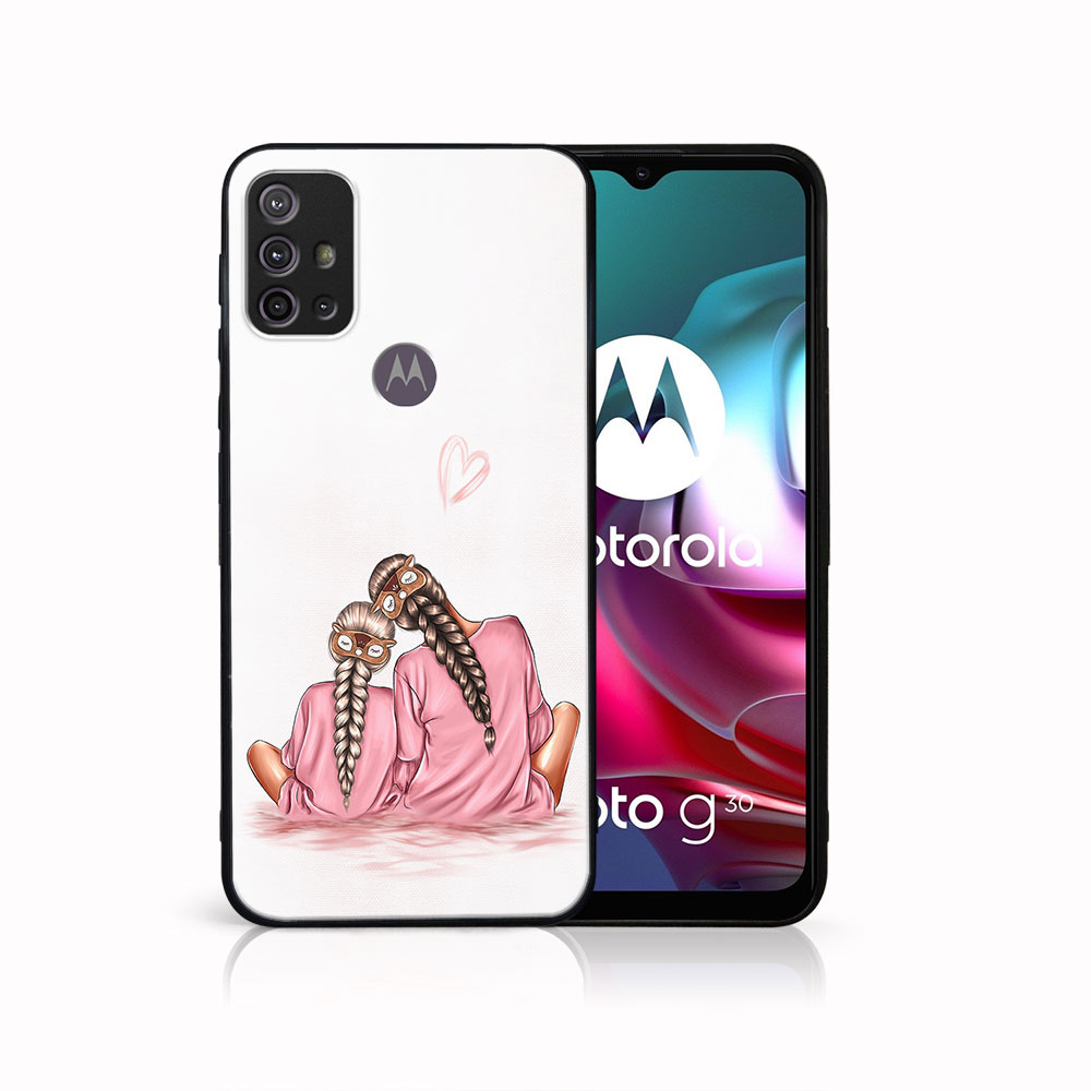 Levně MY ART Silikonový obal Motorola Moto G10/G20/G30 DAUGHTER (114)
