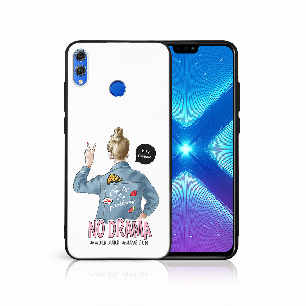 Levně MY ART Ochranný obal Honor 8X -NO DRAMA (138)