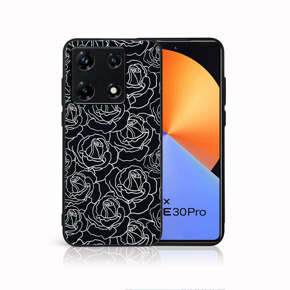 Levně MY ART Ochranný kryt pro Infinix Note 30 Pro ROSES (172)