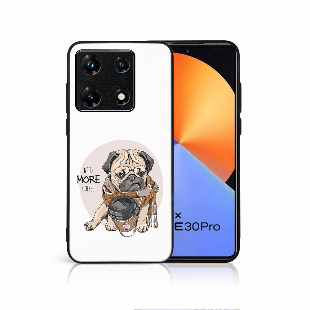 Levně MY ART Ochranný kryt pro Infinix Note 30 Pro MORE COFFEE (184)