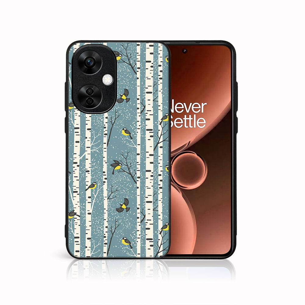 MY ART Kryt s vánočním designem OnePlus Nord CE 3 Lite 5G BIRCH (072)