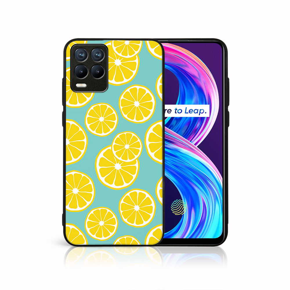 Levně MY ART Silikonový obal Realme 8 / Realme 8 Pro LEMON (121)